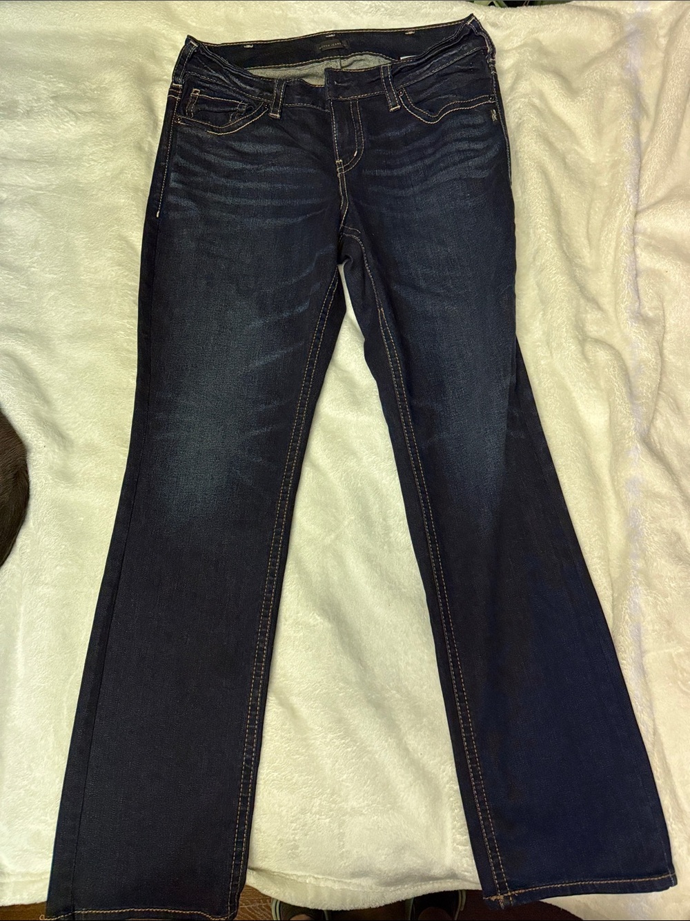 Silver Women’s Dark Blue Bootcut Jeans - Classic Denim